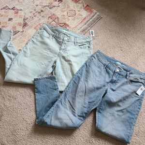 Old Navy super skinny jeans size 8 short nwts